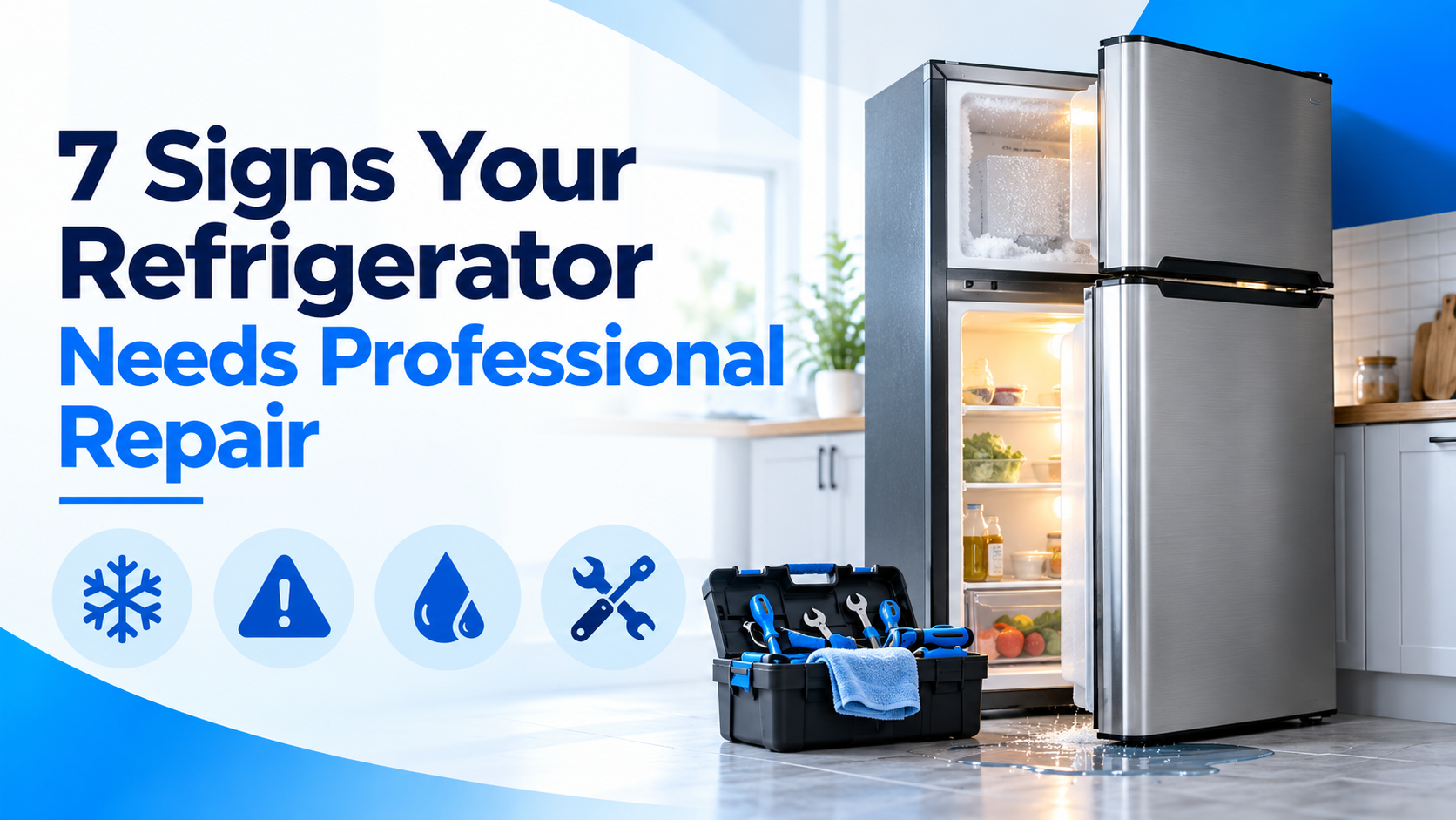 7 Signs Your Refrigerator Needs Professional Repair - Appliance Doctor WI